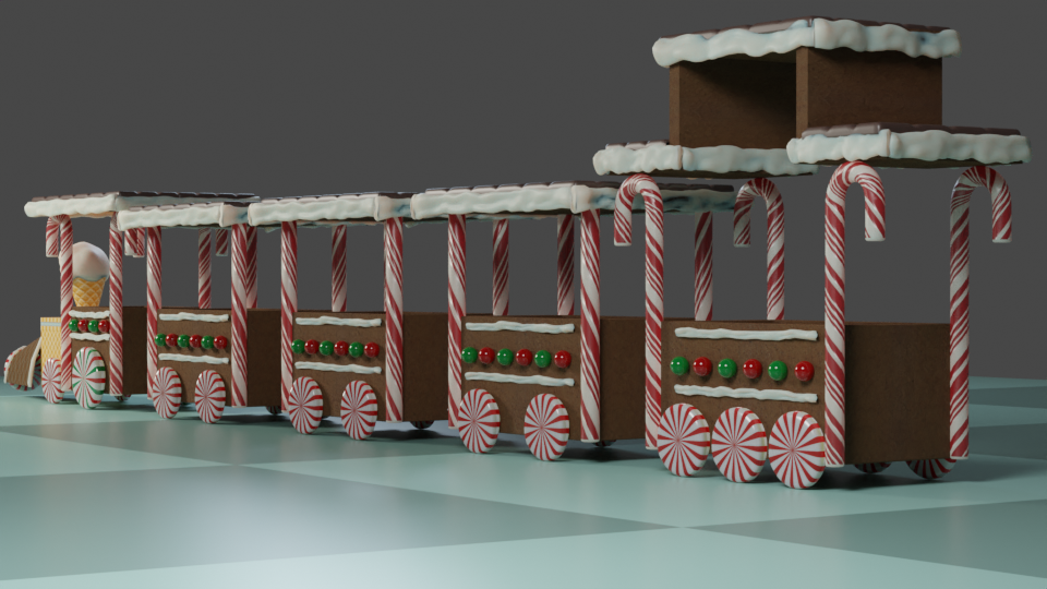 Gingerbread Train preview image 3